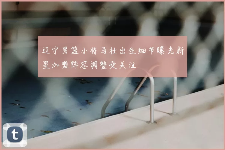 辽宁男篮小将马壮出生细节曝光新星加盟阵容调整受关注